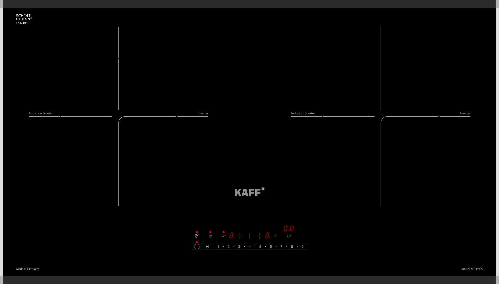 Bếp từ Kaff KF-HMG5II