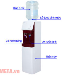 Cây nước nóng lạnh FujiE WD-1500U-KR-Red