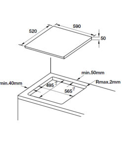 Bếp từ Häfele HC-IF60A 536.01.871