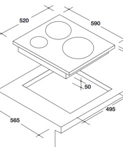 Bếp từ Rosieres RPIF342