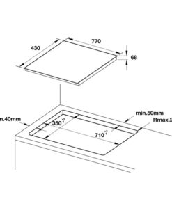 Bếp từ Häfele HC-IF77A 536.61.555