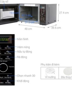 Lò vi sóng Inverter Panasonic NN-GD37HBYUE 23 lít