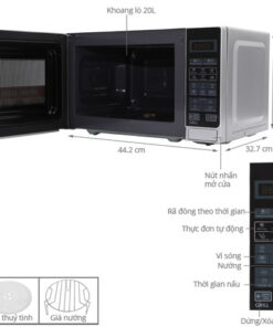 Lò vi sóng điện tử có nướng Sharp R-G272VN-S 20 lít