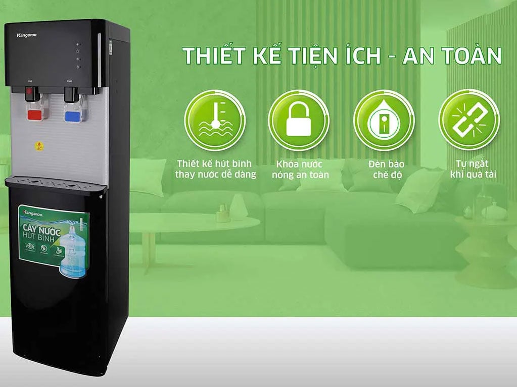 Máy làm nóng lạnh nước uống Kangaroo KG57A3