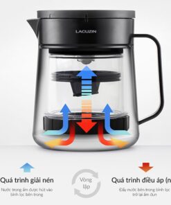 Máy pha cà phê ủ lạnh Lacuzin 500ml LCZ065BK