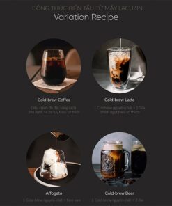 Máy pha cà phê ủ lạnh Lacuzin 500ml LCZ065BK