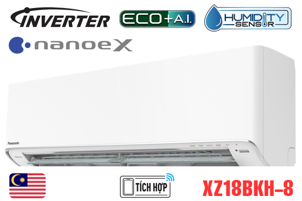 Điều hòa Panasonic 2 chiều 18000BTU CS-XZ18BKH-8 – Sự lựa chọn tối ưu cho không gian sống hiện đại