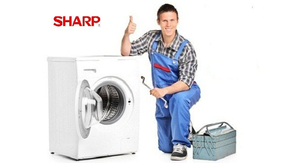 Máy giặt Sharp báo lỗi C2 do đâu và cách sửa | Kithome