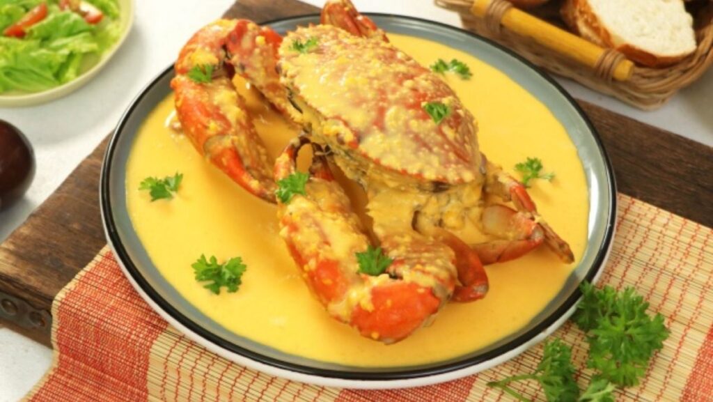 Cách làm sốt trứng muối chấm bánh mì với tôm và cua bằng chảo chống dính 2025 | Kithome