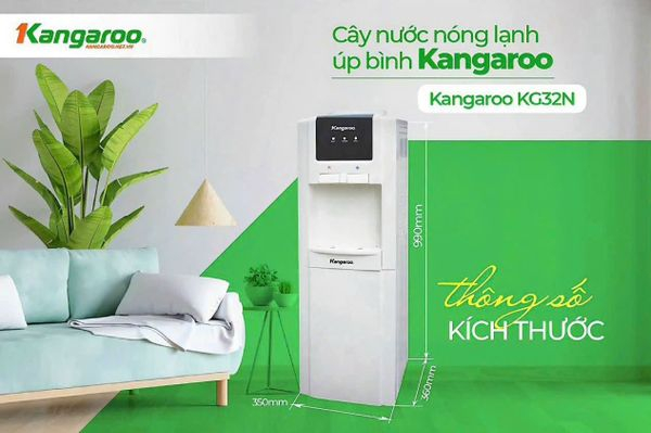 Khám phá tiện ích của cây nước nóng lạnh Kangaroo KG32N – Gọn gàng mà hiệu quả