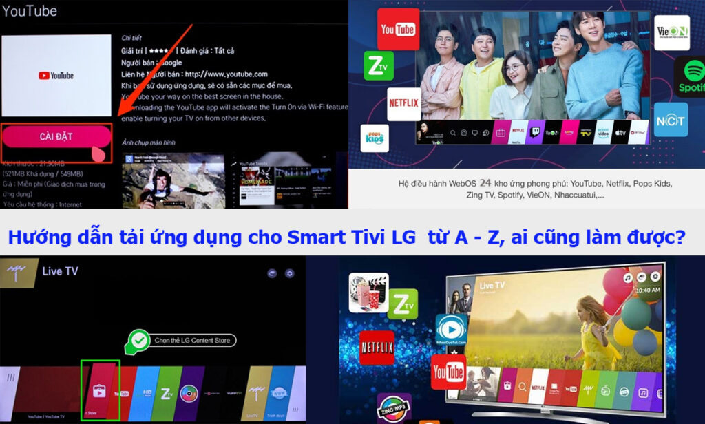 5 Bước Hướng Dẫn Tải Ứng Dụng Cho Smart Tivi LG Từ A Đến Z Ai Cũng Làm Được - Gợi ý Kithome