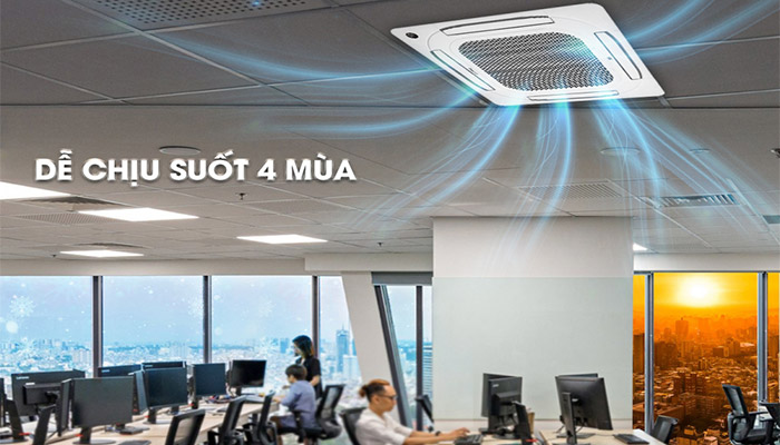 Khám Phá Công Nghệ Làm Mát Đỉnh Cao Của Điều Hòa Âm Trần Midea MCD1-50CRN8