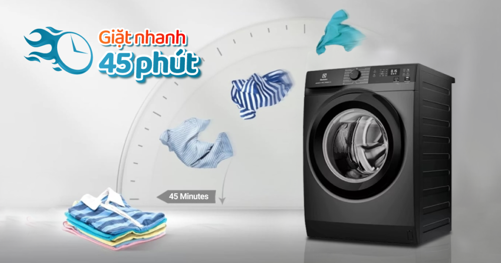 Máy Giặt Electrolux 10Kg EWF1024D3SC: Lựa Chọn Chuẩn Cho Gia Đình Muốn Giặt Sạch Mà Vẫn Tiết Kiệm