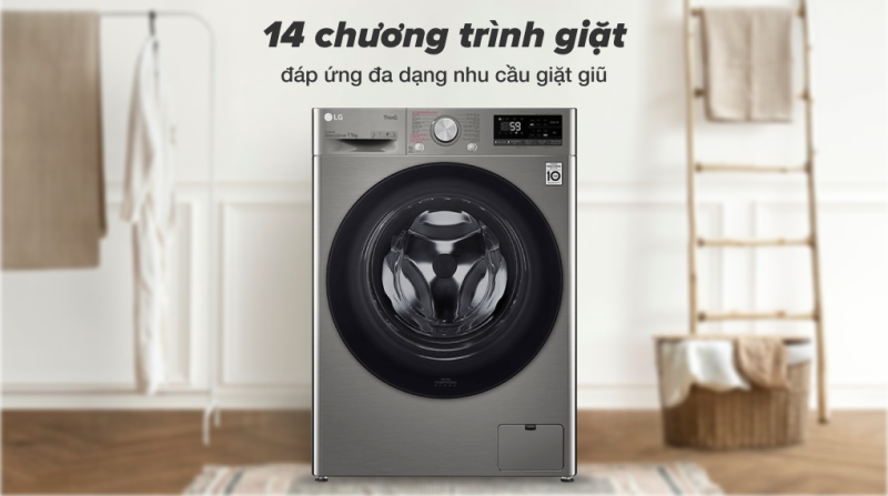 Giặt sạch, tiết kiệm điện: Top 3 máy giặt LG inverter đáng mua nhất năm 2025