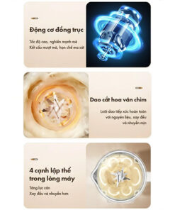 Máy làm sữa hạt đa năng Bear DJJ-D06W5