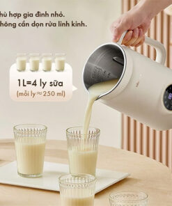 Máy làm sữa hạt đa năng Bear DJJ-D06W5
