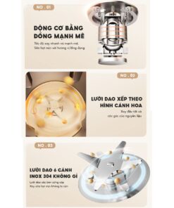 Máy làm sữa hạt Bear SB-SH06C - 600ml