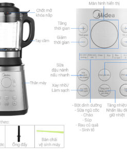 Máy làm sữa hạt đa năng Midea MJ-BL100GH
