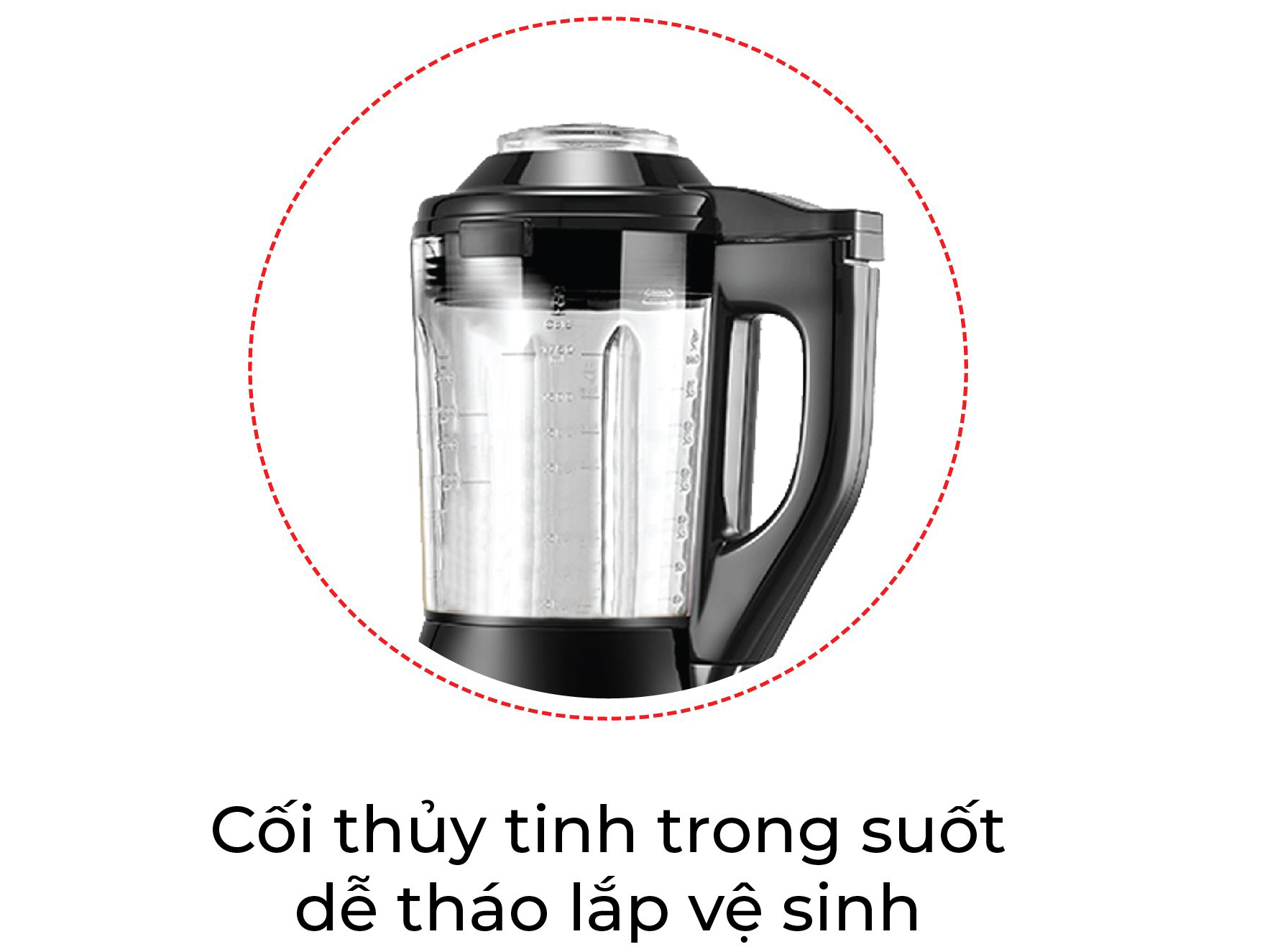 Máy làm sữa hạt Rapido RHB1800D