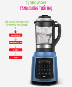 Máy xay nấu và làm sữa hạt đa năng Roler RB-4157A (Kèm vỉ hấp và lưới lọc)