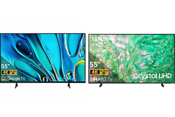 So sánh Smart Tivi Samsung 55 Inch 4K UA55DU7700KXXV và UA55DU8000KXXV