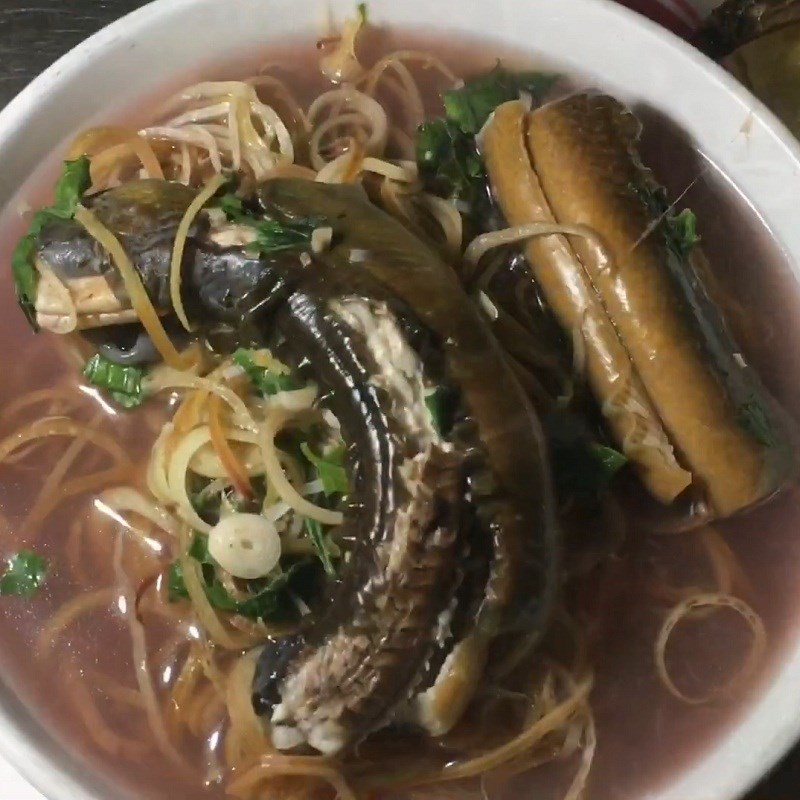 Bước 7 Thành phẩm Canh chua lươn bắp chuối