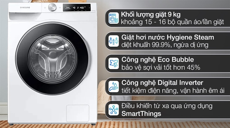 Đánh Giá Chi Tiết Máy Giặt Samsung WW90T634DLE/SV – Giải Pháp Giặt Giũ Thông Minh Cho Gia Đình Hiện Đại