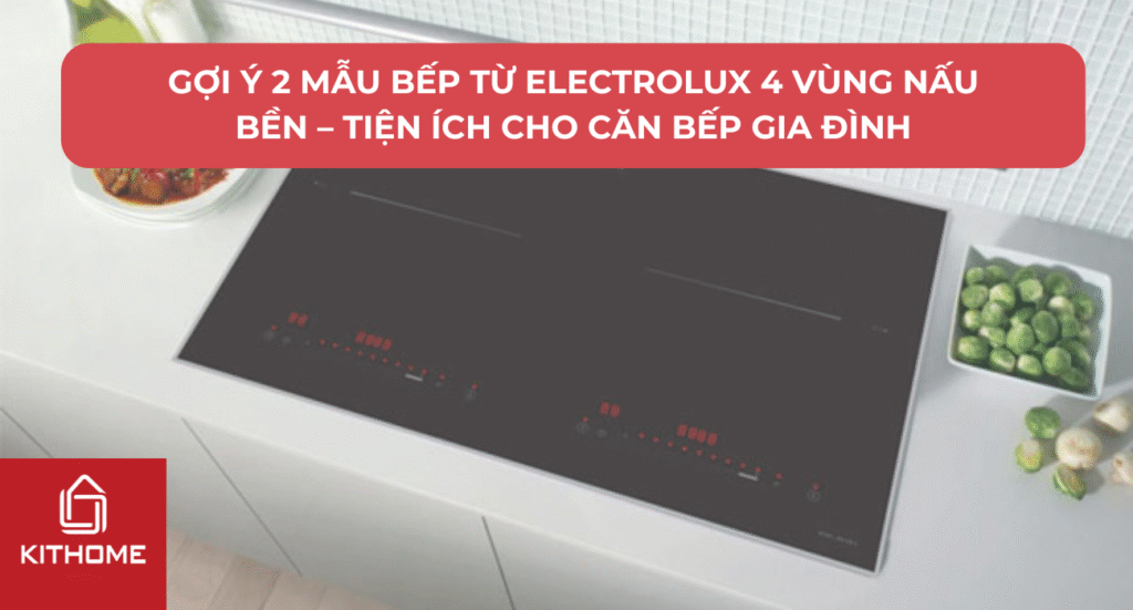 Gợi Ý 2 Mẫu Bếp Từ Electrolux 4 Vùng Nấu Bền – Tiện Ích Cho Căn Bếp Gia Đình