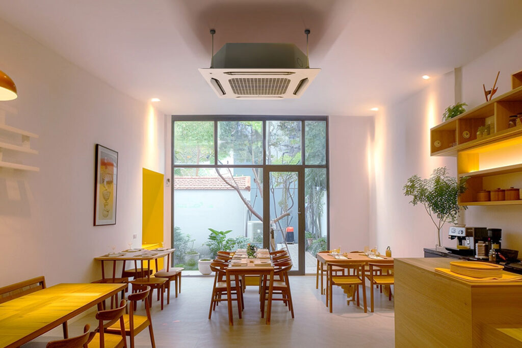 Đánh bay cái nóng mùa hè với điều hòa âm trần LG Inverter ZTNQ36GNLA0/ZUAD1