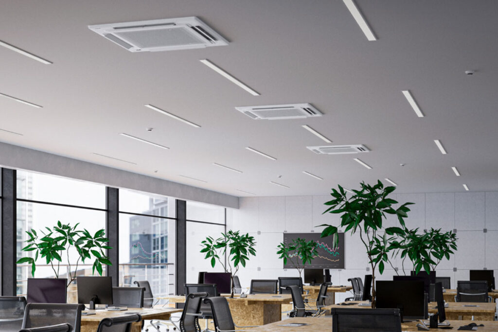 Làm mát không gian lớn với công nghệ Streamer trên điều hòa âm trần Daikin inverter FCFG140AV1V/RZFC140AY19