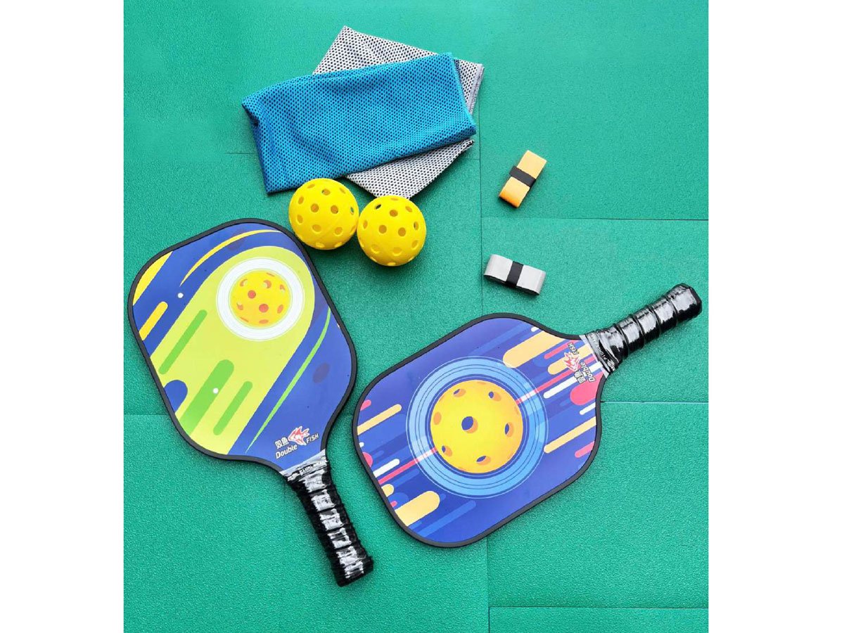 Bộ 2 vợt và 4 quả bóng Pickleball DFPK-1201