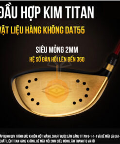 Bộ gậy golf nam cao cấp PGM Titanium Magic Eyes MTG020