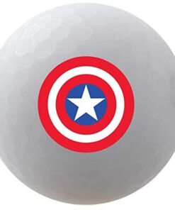 Bóng golf Volvik Marvel Capital America Pack (hộp 4 quả)