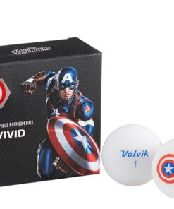 Bóng golf Volvik Marvel Capital America Pack (hộp 4 quả)
