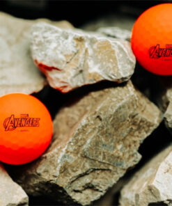 Bóng golf Volvik Marvel Iron Man Pack (hộp 4 quả)