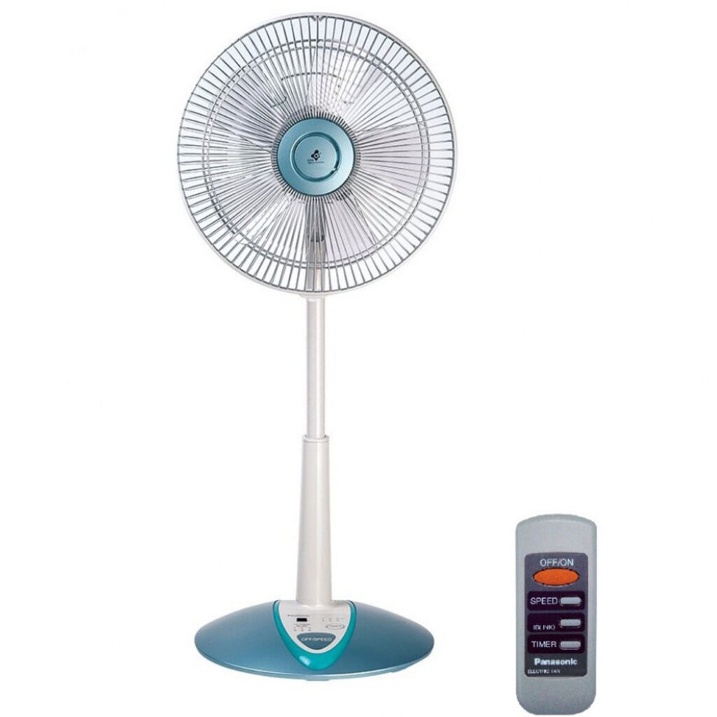 Quạt lửng Panasonic F-307KHB xanh: Sự lựa chọn thông minh cho mùa hè tiết kiệm