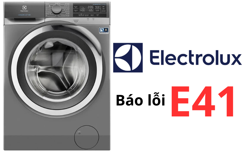 Lỗi E41 máy giặt Electrolux là gì?