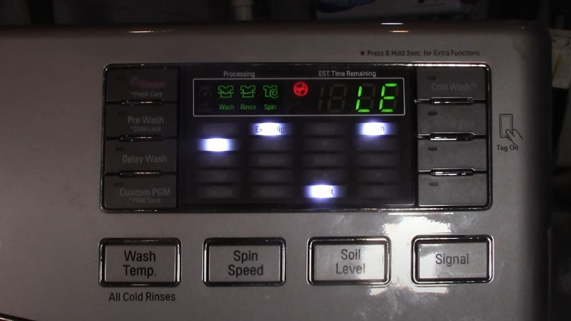 Lỗi LE Trên Máy Giặt LG Là Gì? Cách Reset Máy Giặt LG Khắc Phục Lỗi LE Đơn Giản Tại Nhà 2025