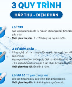 Máy biến đổi nước RO thành nước ion kiềm tươi Daikiosan DN070 (cho vùng pH thấp)