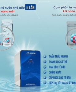 Máy lọc nước ion kiềm giàu hydro Geyser Ecotar 9