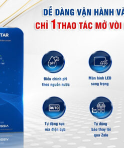 Máy lọc nước ion kiềm giàu hydro Geyser Ecotar 9
