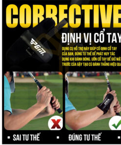 Nẹp định vị cổ tay tập chơi golf JZQ010