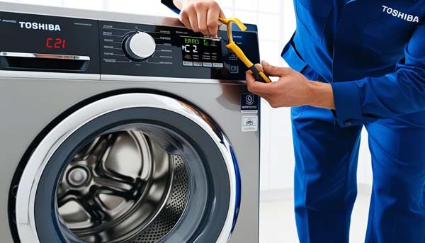 Lỗi C21 máy giặt Toshiba: Nguyên nhân và cách sửa | Kithome