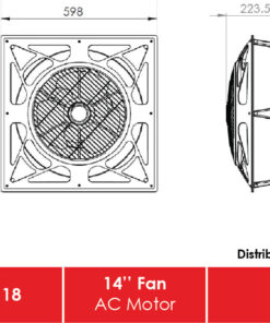 Quạt áp trần Ekobee EB-1118
