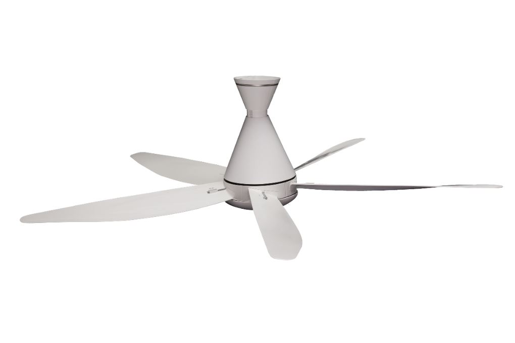 Quạt trần 5 cánh Panasonic F-60GFN (động cơ DC, màu trắng, đèn LED, remote)
