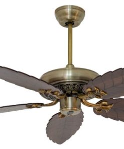 Quạt trần cánh gỗ hình lá Kim Thuận Phong M86 - 5 cánh
