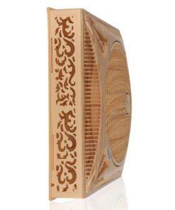 Quạt trần hộp Daeki DK-301.01 Vân gỗ nhạt