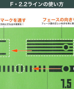 Thảm Putter Tabata 2 Hole GV0134 - 2.2m x 30cm
