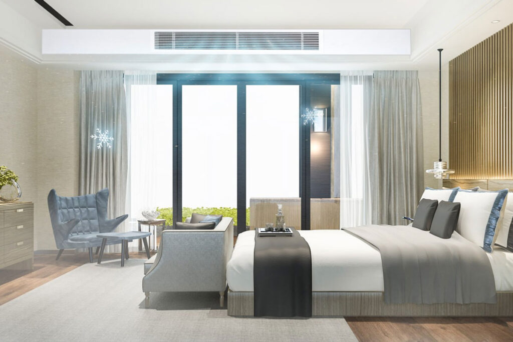 Đánh giá chi tiết điều hòa nối ống gió Mitsubishi inverter 2 chiều FDUM71VH/FDC71VNP-W