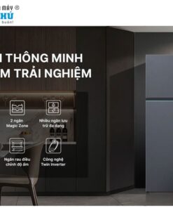 Tủ Lạnh Aqua Inverter 455 Lít AQR-TA518FA(SL)